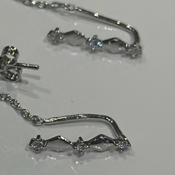 Drop Earring Women Charm Cubic Zircon Jewelry A Pair - Picture 6 of 6